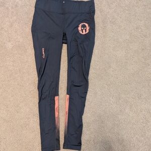 Craft Black and Orange Leggings